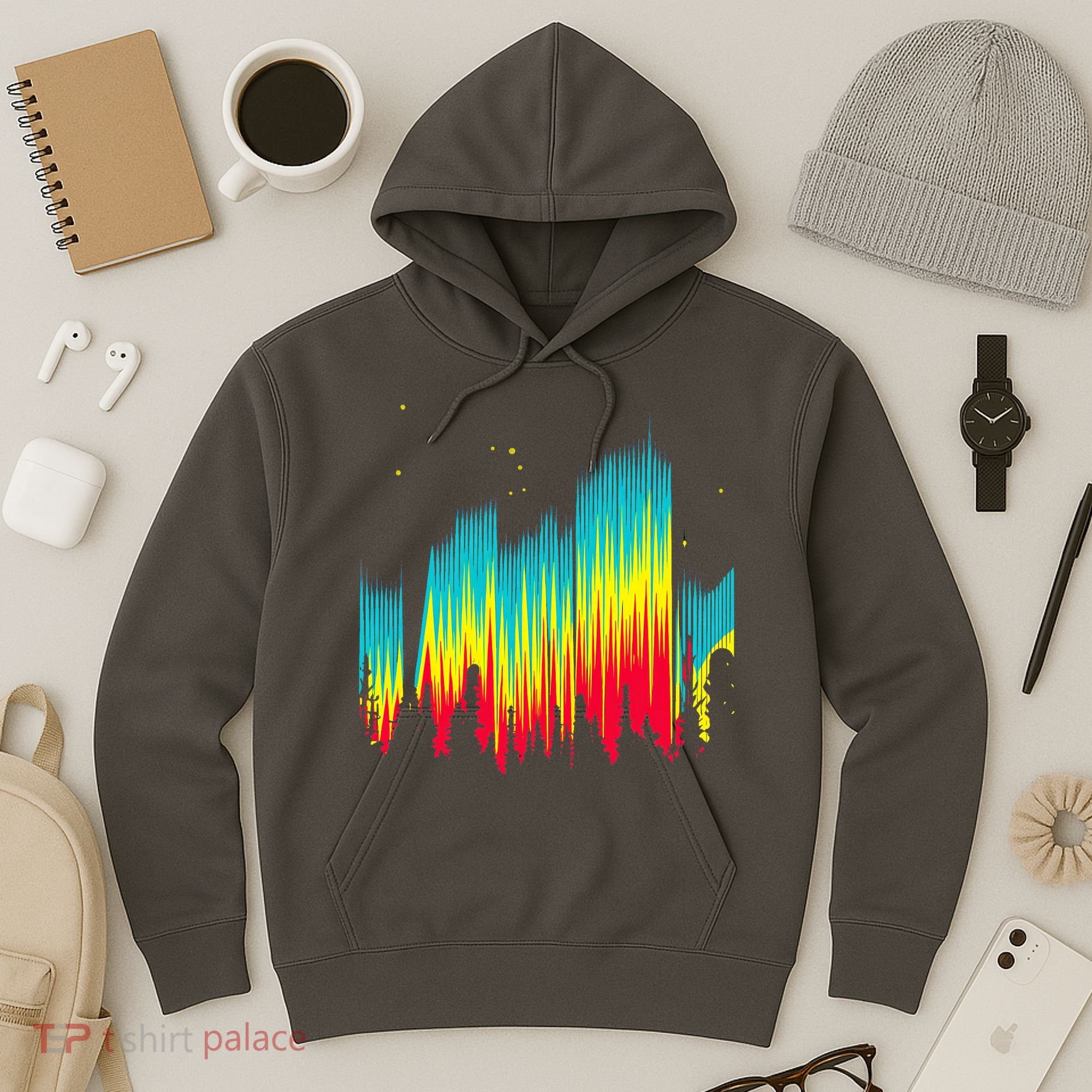Electric Sky Space Galaxy Night Shade Hoodie