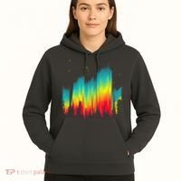 Electric Sky Space Galaxy Night Shade Hoodie thumb 5