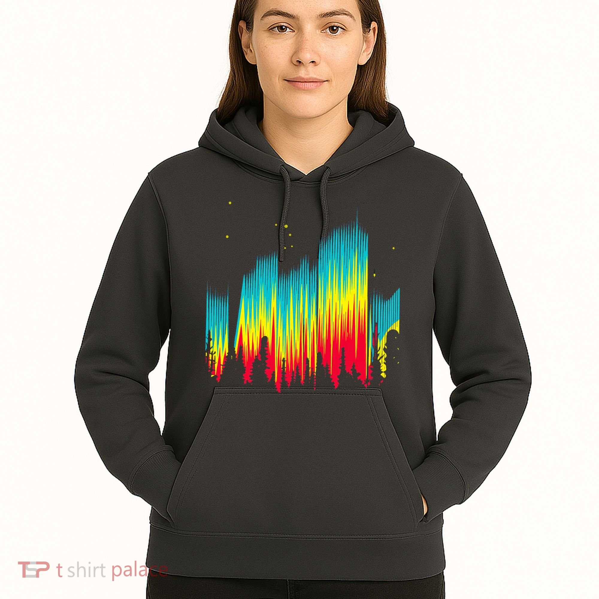 Electric Sky Space Galaxy Night Shade Hoodie