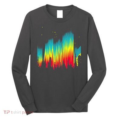 Electric Sky Space Galaxy Night Shade Long Sleeve Shirt