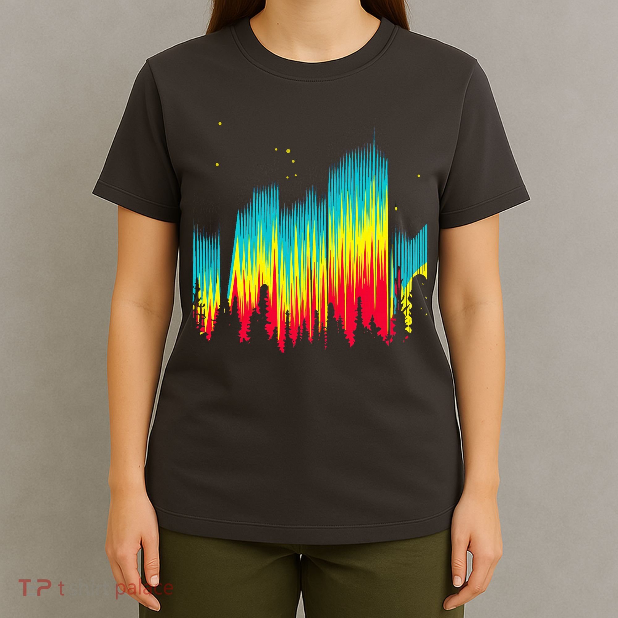 Electric Sky Space Galaxy Night Shade T-Shirt