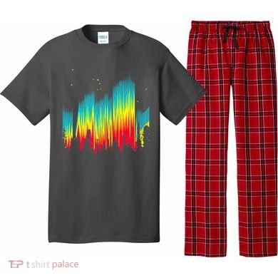 Electric Sky Space Galaxy Night Shade Pajama Set