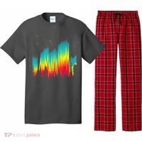 Electric Sky Space Galaxy Night Shade Pajama Set thumb 0