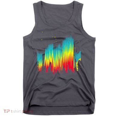 Electric Sky Space Galaxy Night Shade Tank Top