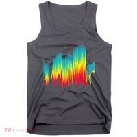 Electric Sky Space Galaxy Night Shade Tank Top thumb 0