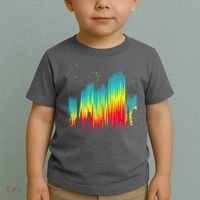 Electric Sky Space Galaxy Night Shade Toddler T-Shirt thumb 2