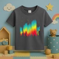 Electric Sky Space Galaxy Night Shade Toddler T-Shirt thumb 3