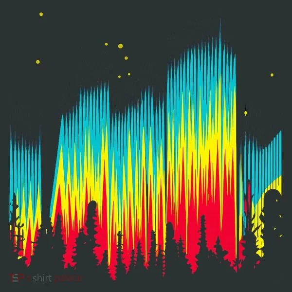 Electric Sky Space Galaxy Night Shade Women's T-Shirt