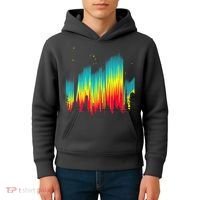 Electric Sky Space Galaxy Night Shade Kids Hoodie thumb 4