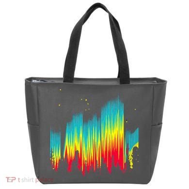 Electric Sky Space Galaxy Night Shade Tote Bag