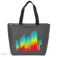 Electric Sky Space Galaxy Night Shade Tote Bag thumb 0