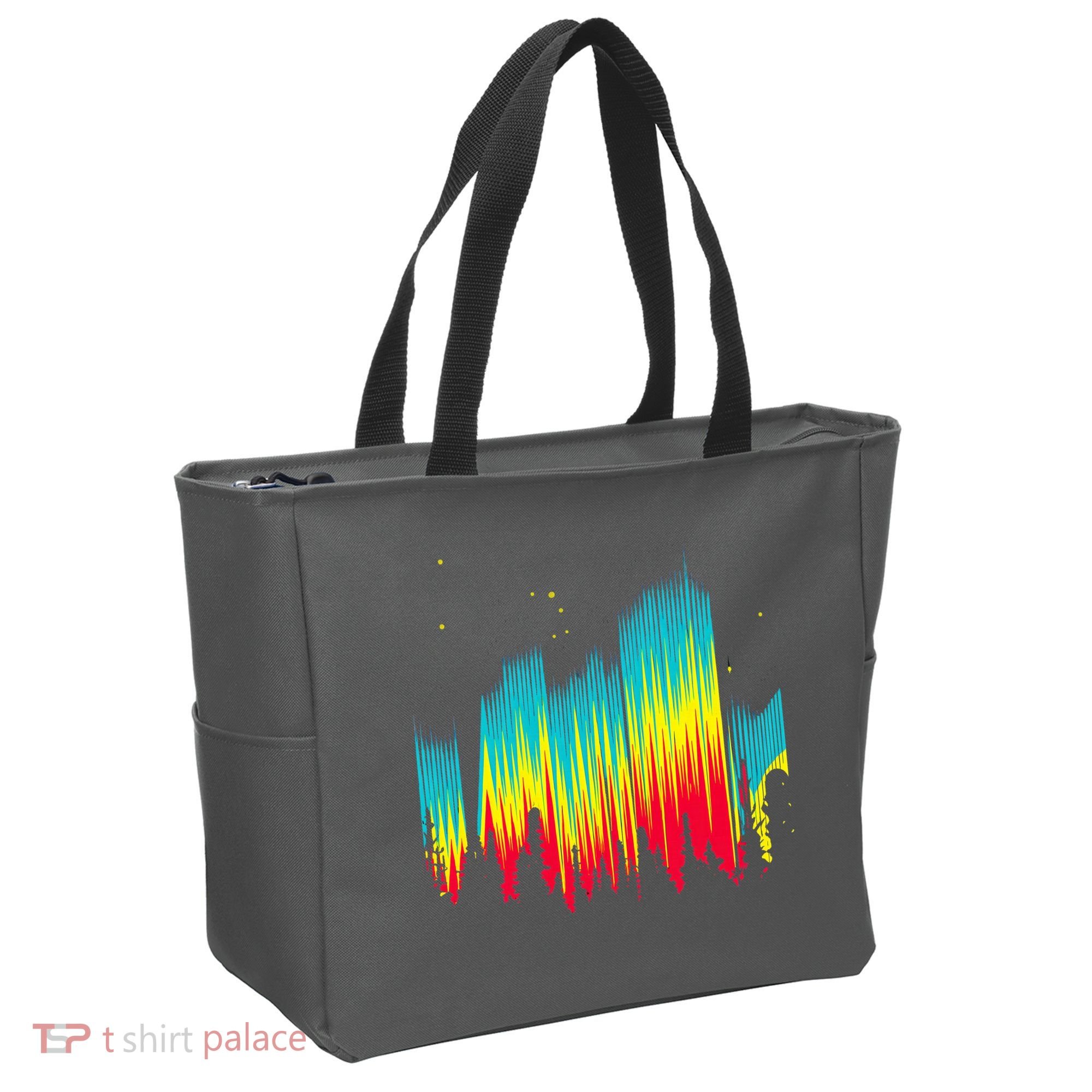 Electric Sky Space Galaxy Night Shade Tote Bag