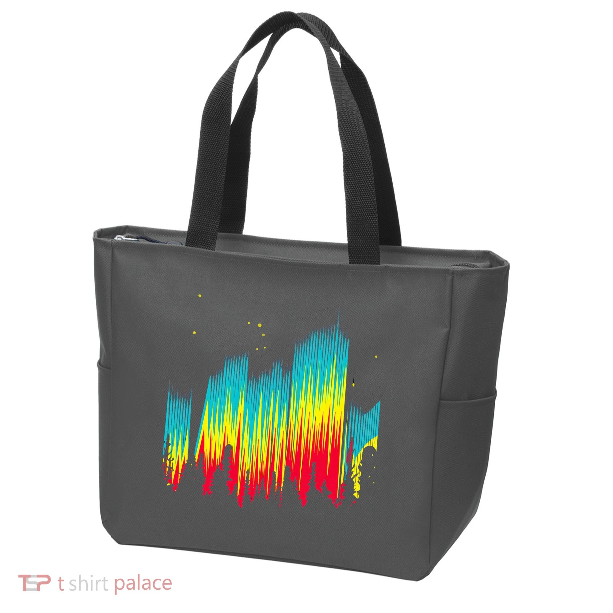 Electric Sky Space Galaxy Night Shade Tote Bag