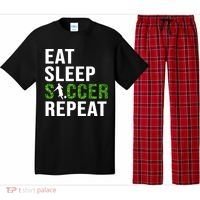 Eat Sleep Soccer Repeat Soccer Player Sport Teams Gift Pajama Set thumb 0