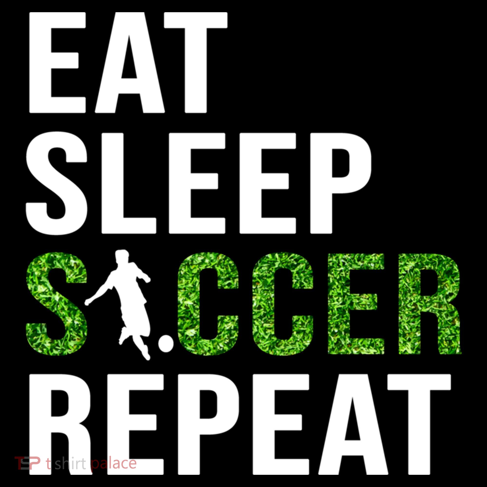 Eat Sleep Soccer Repeat Soccer Player Sport Teams Gift Women's Hoodie