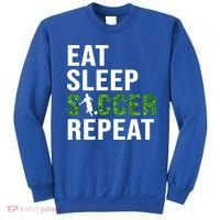 Eat Sleep Soccer Repeat Soccer Player Sport Teams Gift Sweatshirt thumb 0