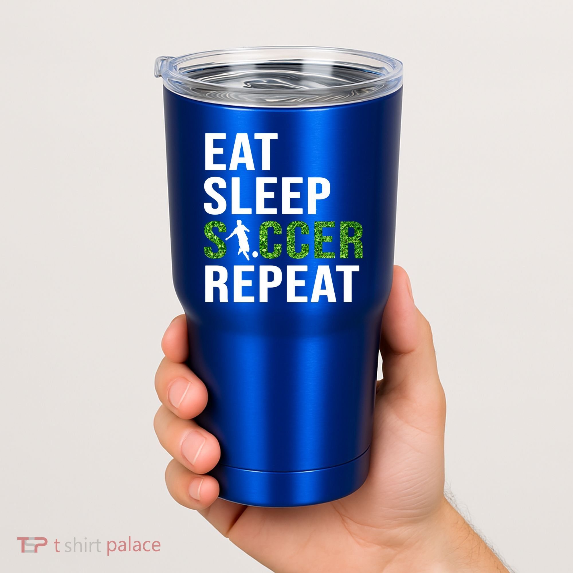 Eat Sleep Soccer Repeat Soccer Player Sport Teams Gift Tumbler