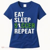 Eat Sleep Soccer Repeat Soccer Player Sport Teams Gift Women's T-Shirt thumb 0