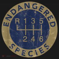 Endangered Species Stick Shift Manual Transmission Drivers Long Sleeve Shirt thumb 2