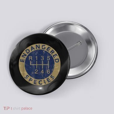Endangered Species Stick Shift Manual Transmission Drivers Button