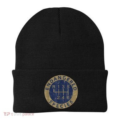 Endangered Species Stick Shift Manual Transmission Drivers Beanie