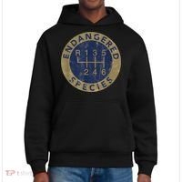 Endangered Species Stick Shift Manual Transmission Drivers District V.I.T. Heavyweight Hoodie thumb 0