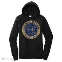 Endangered Species Stick Shift Manual Transmission Drivers Women's Hoodie thumb 0
