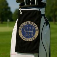 Endangered Species Stick Shift Manual Transmission Drivers Golf Towel thumb 2