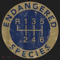 Endangered Species Stick Shift Manual Transmission Drivers Golf Towel thumb 3