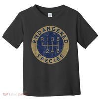 Endangered Species Stick Shift Manual Transmission Drivers Toddler T-Shirt thumb 0