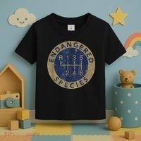 Endangered Species Stick Shift Manual Transmission Drivers Toddler T-Shirt thumb 3