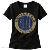 Endangered Species Stick Shift Manual Transmission Drivers Women's T-Shirt thumb 0