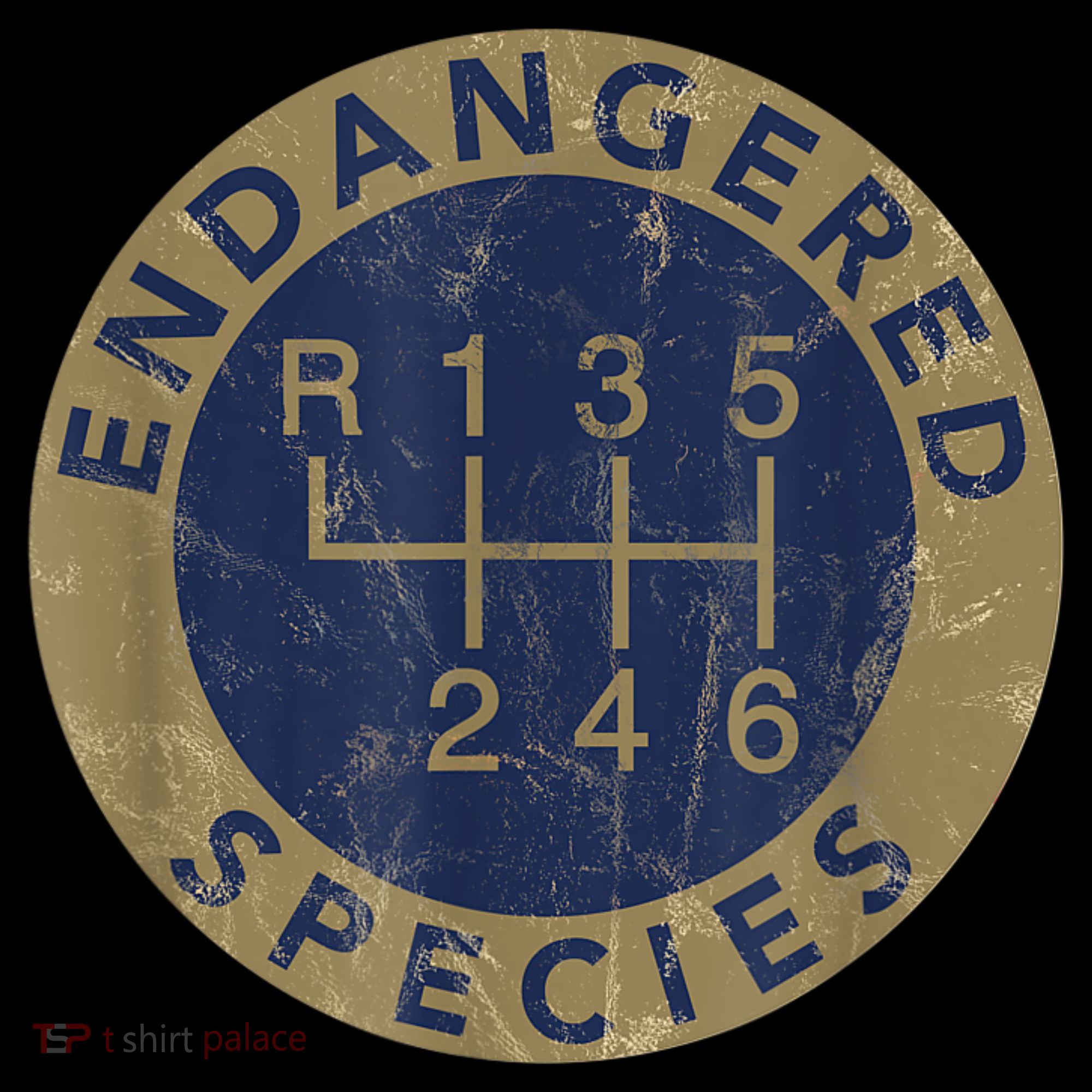 Endangered Species Stick Shift Manual Transmission Drivers Women's T-Shirt