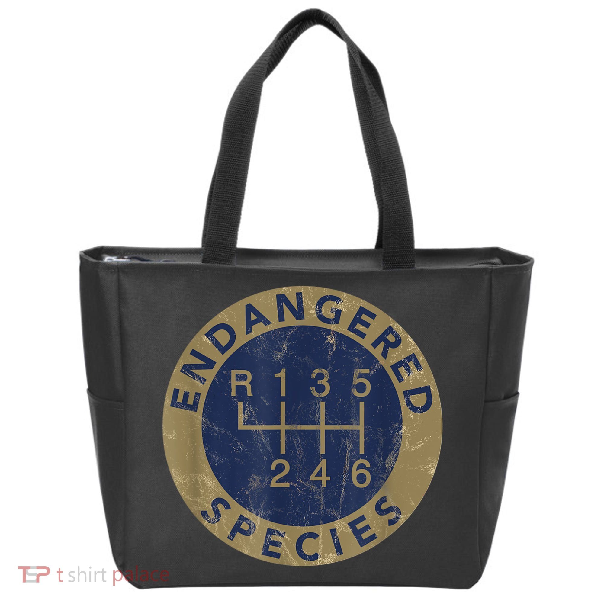 Endangered Species Stick Shift Manual Transmission Drivers Tote Bag