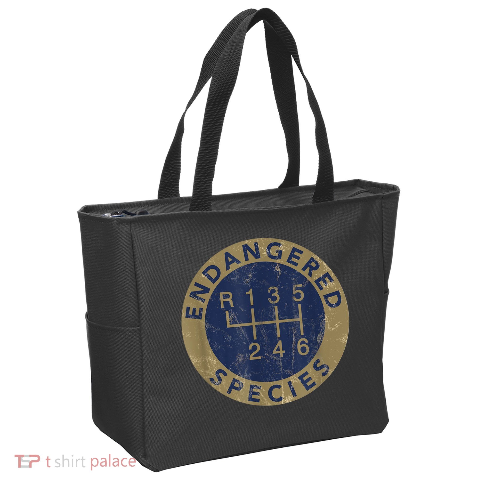 Endangered Species Stick Shift Manual Transmission Drivers Tote Bag