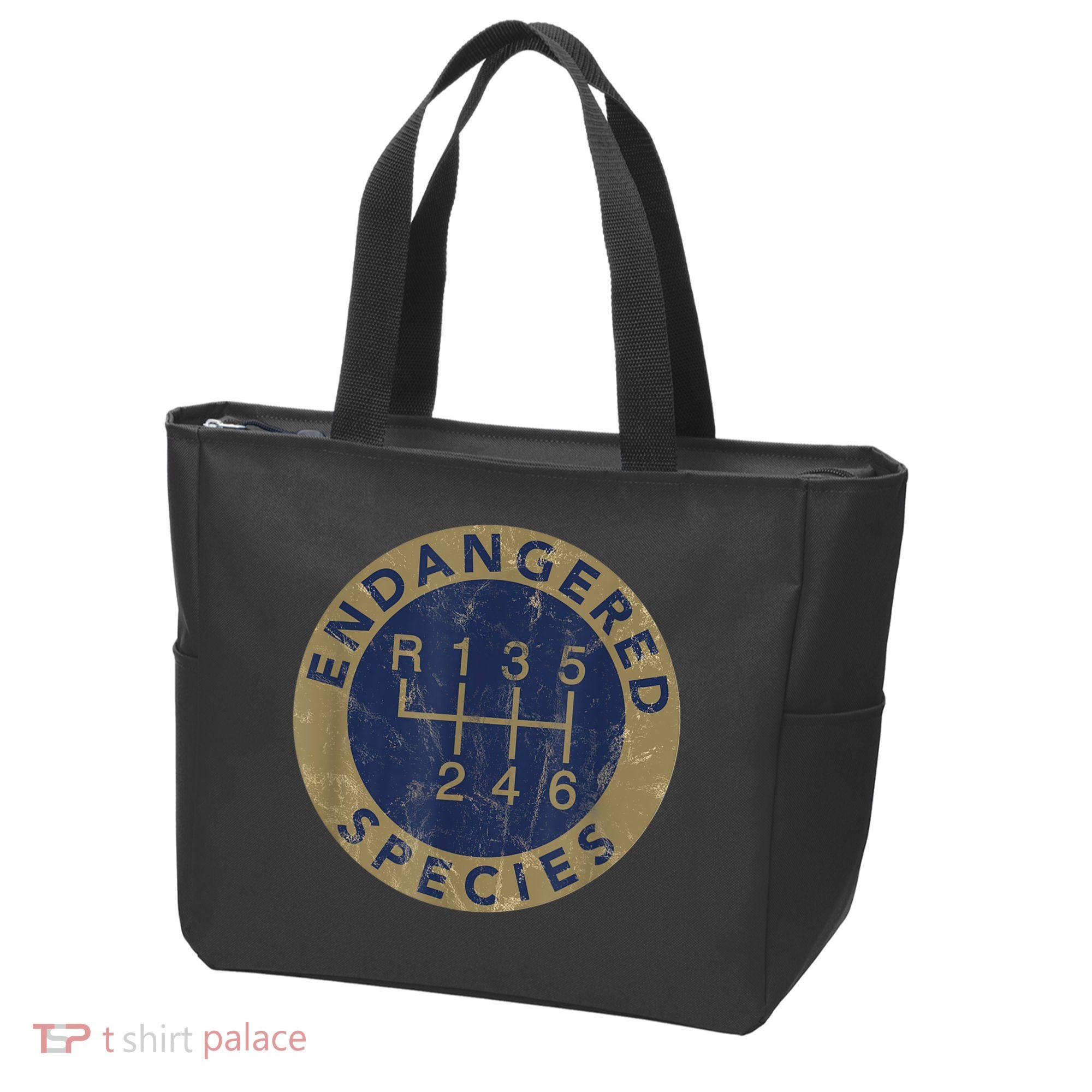 Endangered Species Stick Shift Manual Transmission Drivers Tote Bag