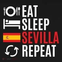 Eat Sleep Sevilla Repeat Cool Gift Bucket Hat thumb 4