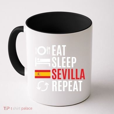 Eat Sleep Sevilla Repeat Cool Gift Coffee Mug