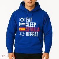 Eat Sleep Sevilla Repeat Cool Gift Hoodie thumb 2