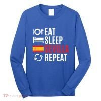 Eat Sleep Sevilla Repeat Cool Gift Long Sleeve Shirt thumb 0
