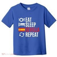 Eat Sleep Sevilla Repeat Cool Gift Toddler T-Shirt thumb 0