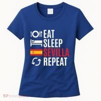 Eat Sleep Sevilla Repeat Cool Gift Women's T-Shirt thumb 0