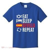 Eat Sleep Sevilla Repeat Cool Gift Kids T-Shirt thumb 0
