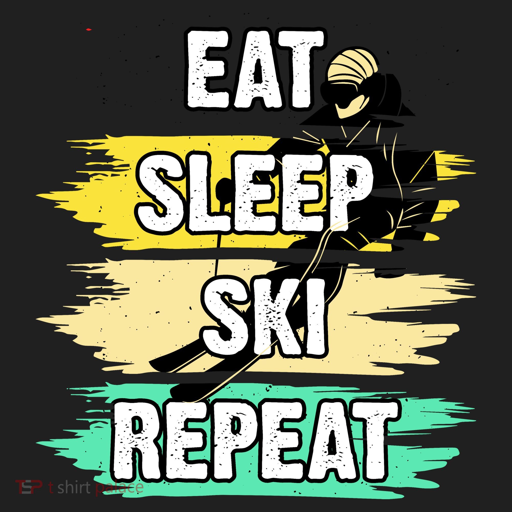 Eat Sleep Ski Repeat Women's Sweatshirt