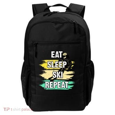 Eat Sleep Ski Repeat Backpack