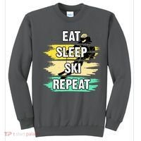 Eat Sleep Ski Repeat Sweatshirt thumb 0