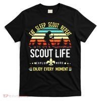 Eat Sleep Scout Repeat Vintage Scouting Scout Life T-Shirt thumb 0