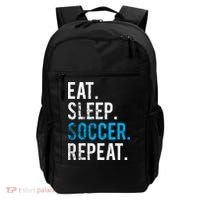 Eat Sleep Soccer Repeat Cute Gift Soccer Player And Coach Gift Backpack thumb 0