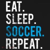 Eat Sleep Soccer Repeat Cute Gift Soccer Player And Coach Gift Women's Hoodie thumb 2