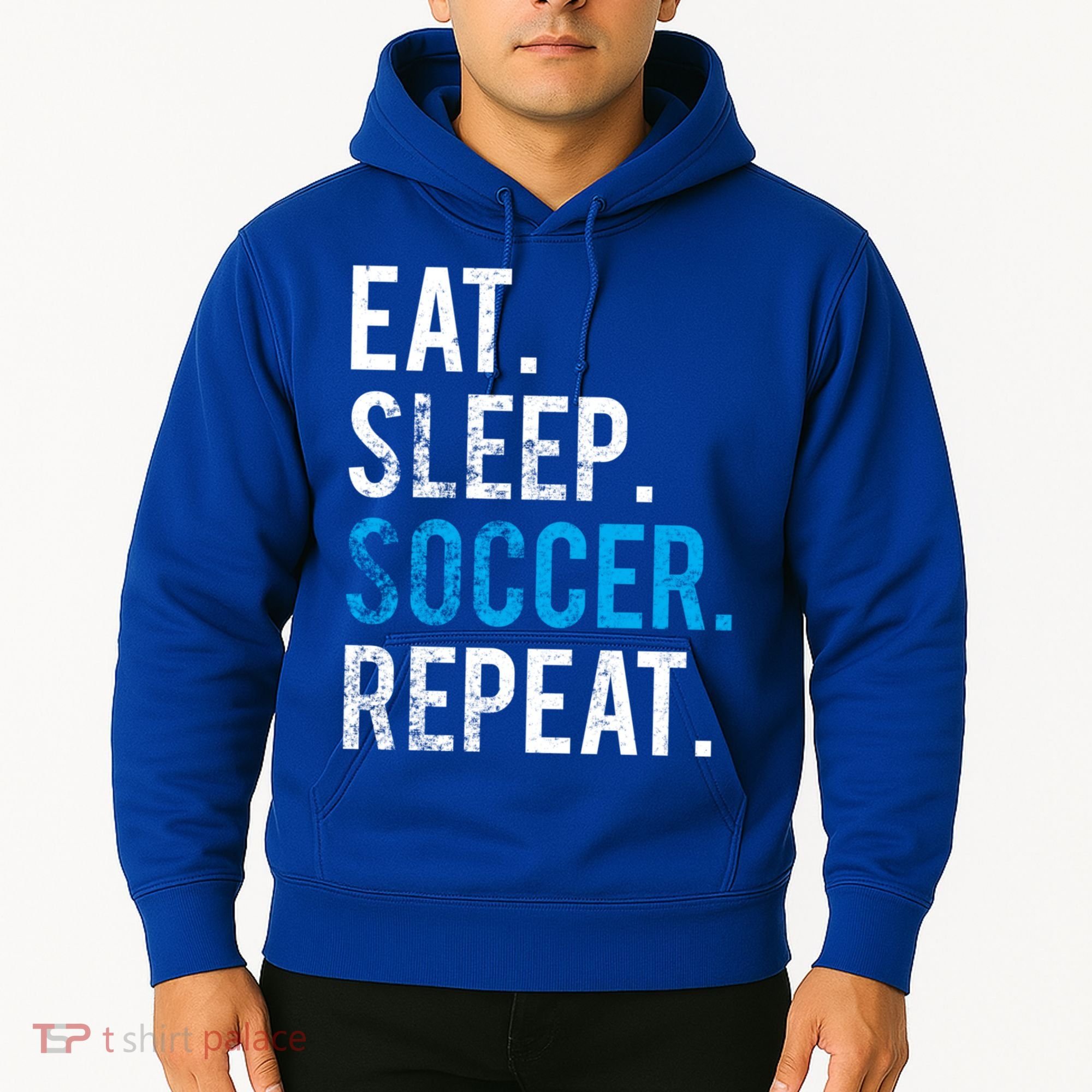 Eat Sleep Soccer Repeat Cute Gift Soccer Player And Coach Gift Hoodie